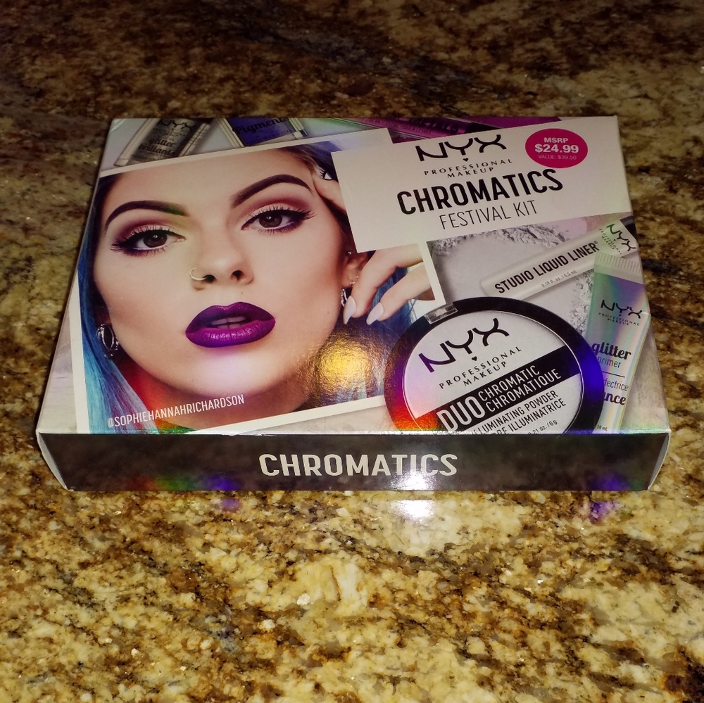 NYX Chromatics Festival Makeup Kit. NEW!